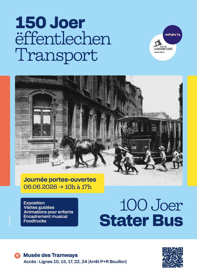 Cem anos de autocarros no Luxemburgo