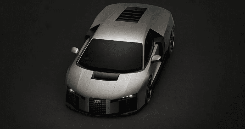 Audi R8 de volta