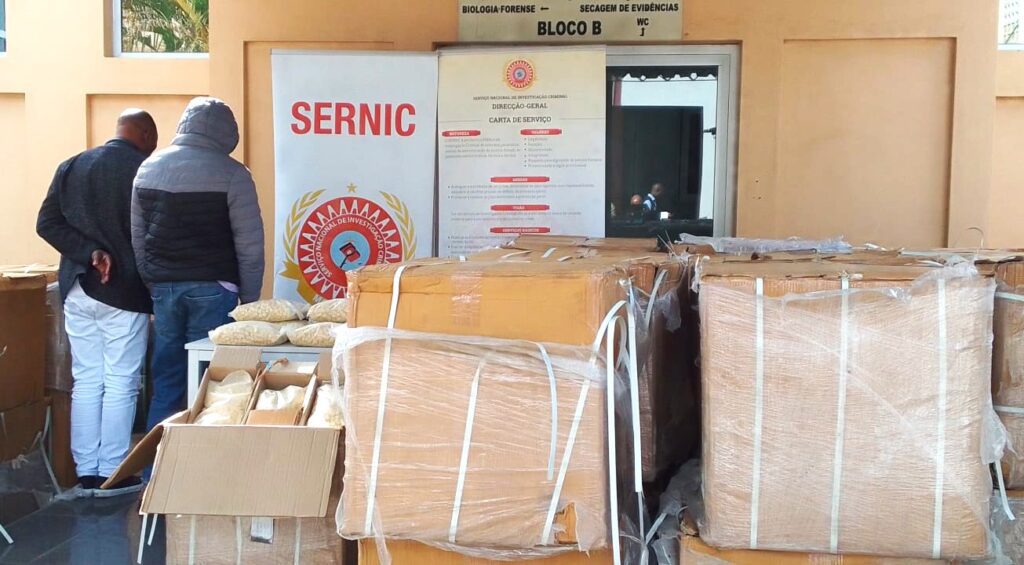 Apreensão de 3,7 toneladas de fentanil em Maputo