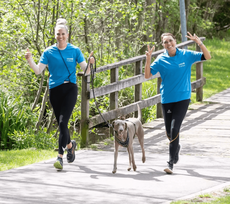 Corrida solidária para famílias, crianças e cães