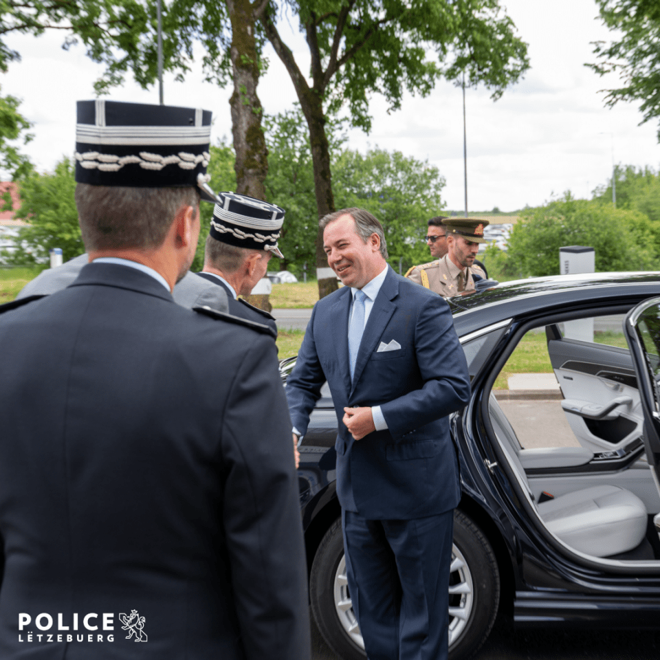 Escola de polícia recebe o nome de Grand-Duc Guillaume