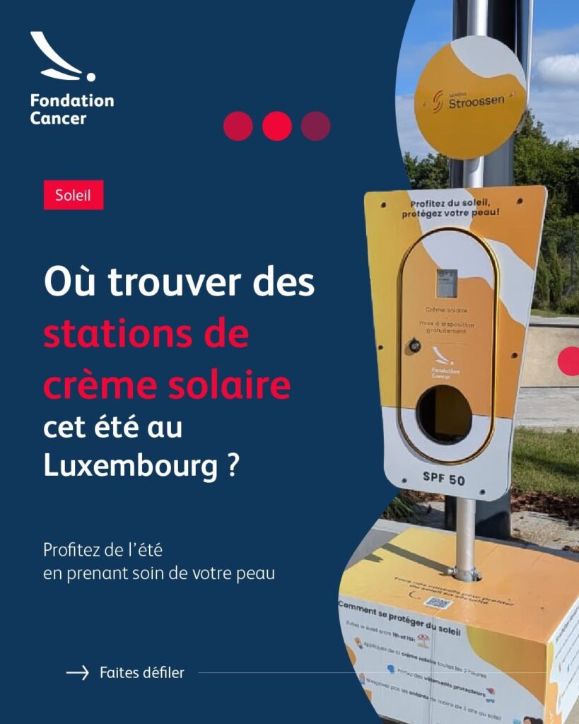 Protector solar gratuito no Luxemburgo