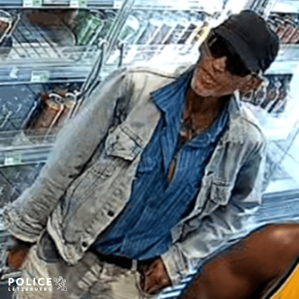 Polícia procura utilizador de cartão roubado