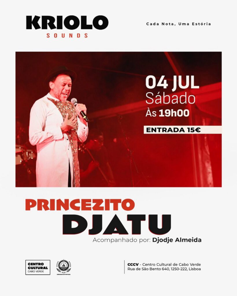 Concerto intimista leva Princezito ao Centro Cultural Cabo Verde