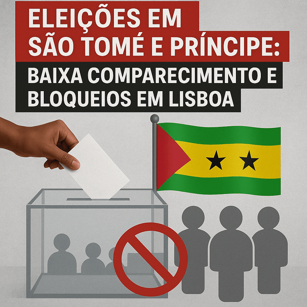 Fraca afluência marca voto são-tomense