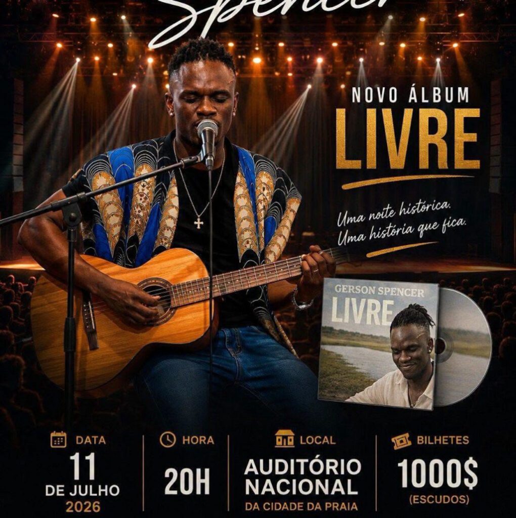 Gerson Spencer apresenta álbum “Livre” na Praia