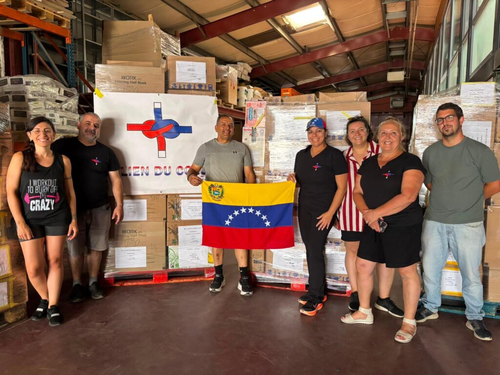 Ajuda luxemburguesa a caminho da Venezuela