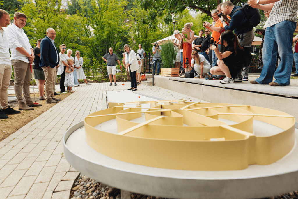 Minigolf da Pétrusse abre após adiamento