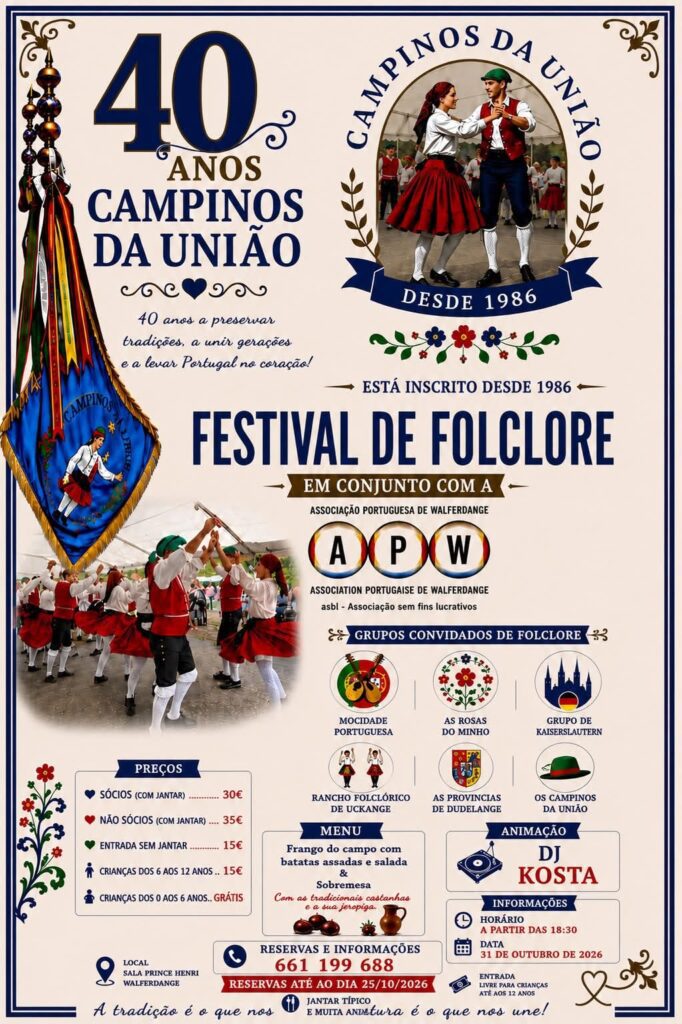 Folclore português celebra quatro décadas