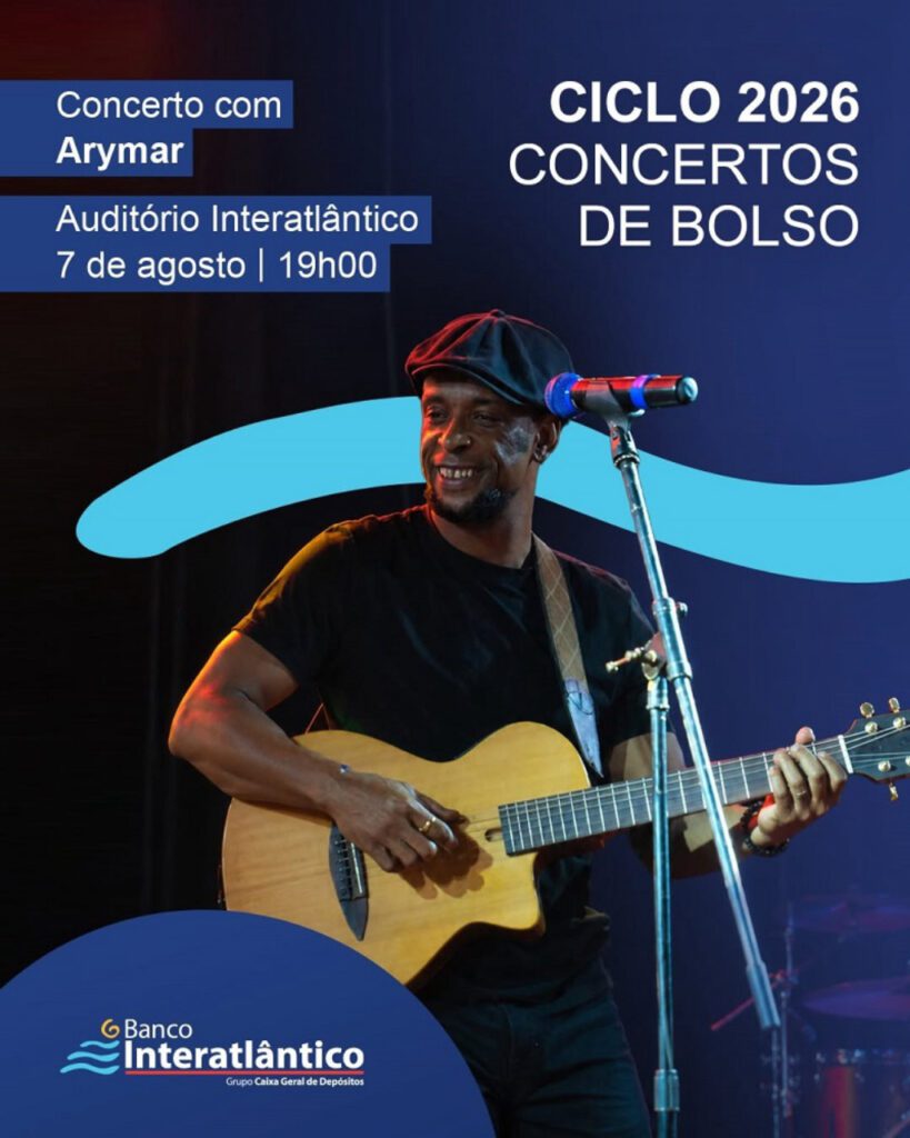 Concerto gratuito leva Arymar à Praia