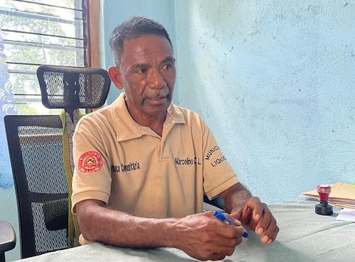 Reciclagem sustenta comunidade timorense