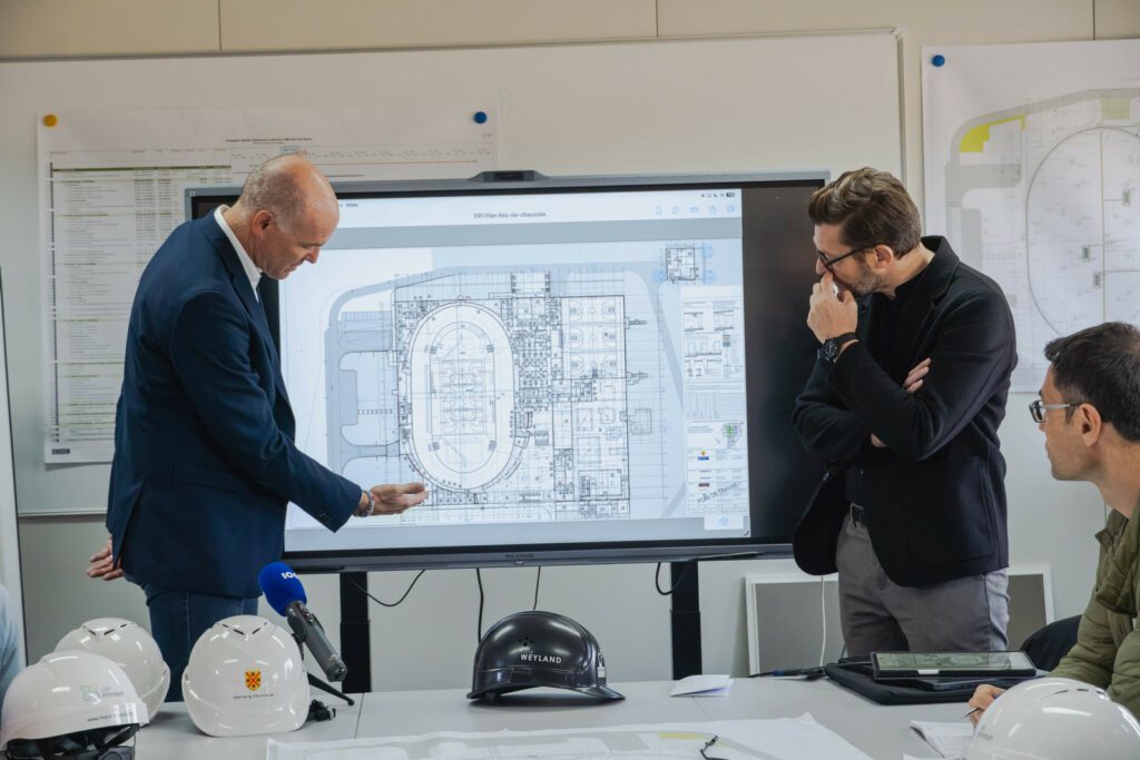 Velódromo de Mondorf ganha forma
