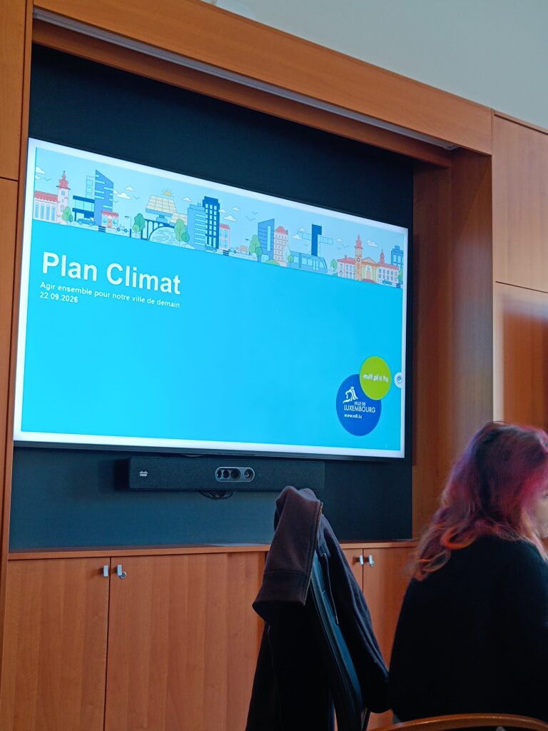 Cidade do Luxemburgo apresenta Plano Clima