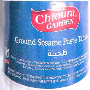 Pasta de sésamo com Salmonella
