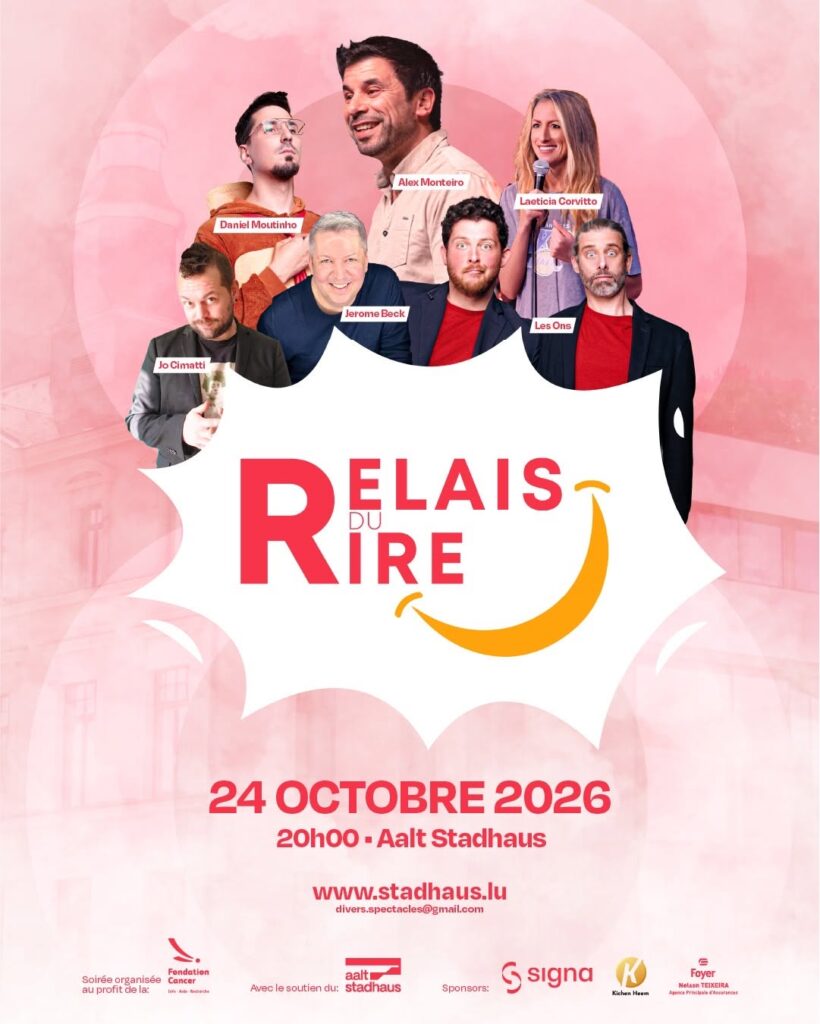 Relais du Rire apoia cancro