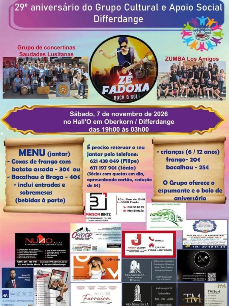 Zé Fadoxa anima aniversário do GCAS