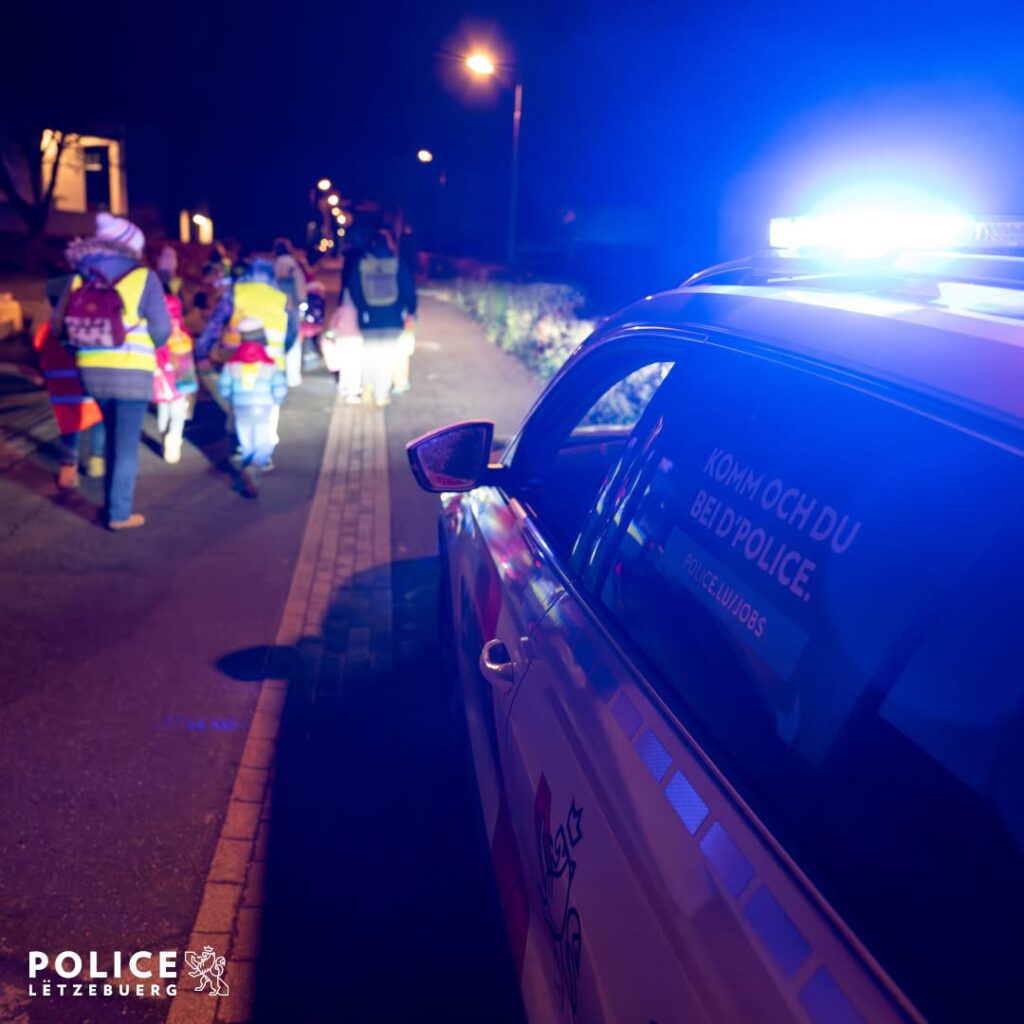 Halloween no Luxemburgo com polícia reforçada