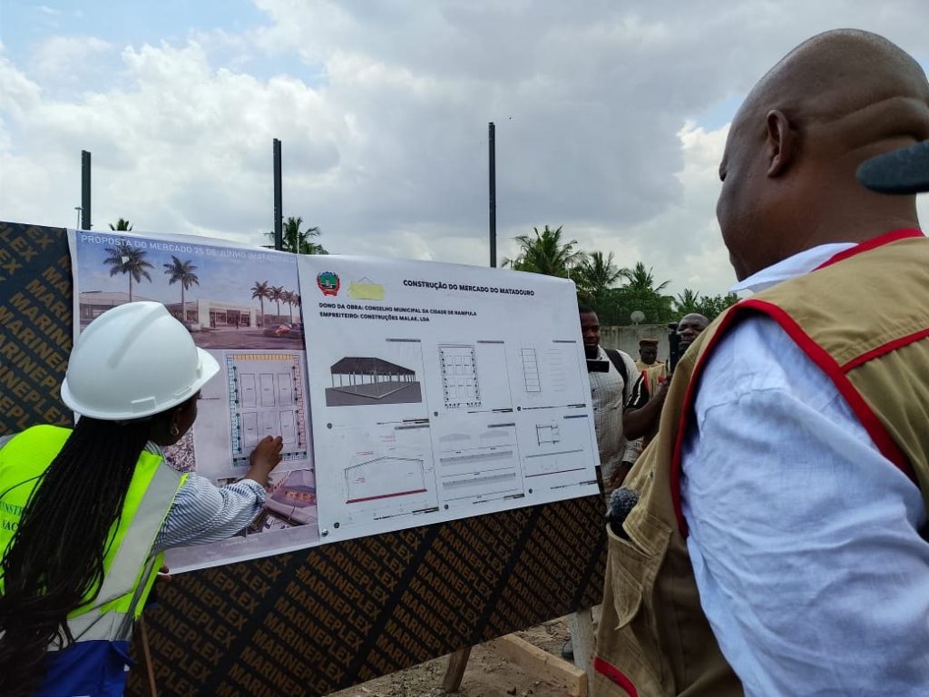 Novo mercado acolhe vendedores em Moçambique