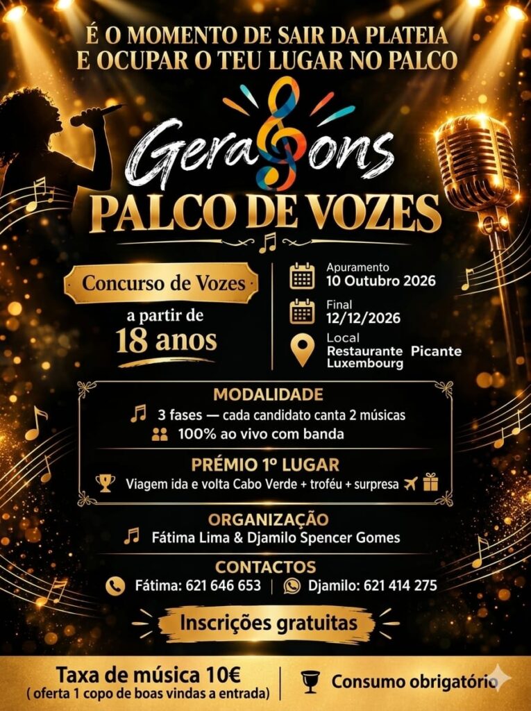 Concurso de vozes estreia no Luxemburgo