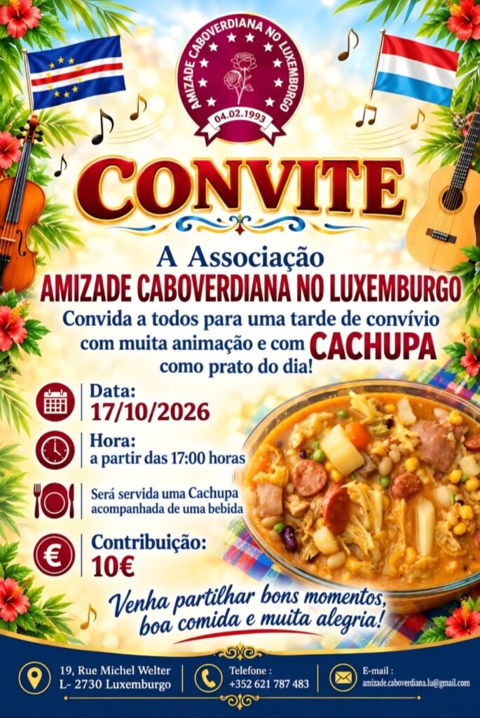 Cachupa e convívio cabo-verdiano