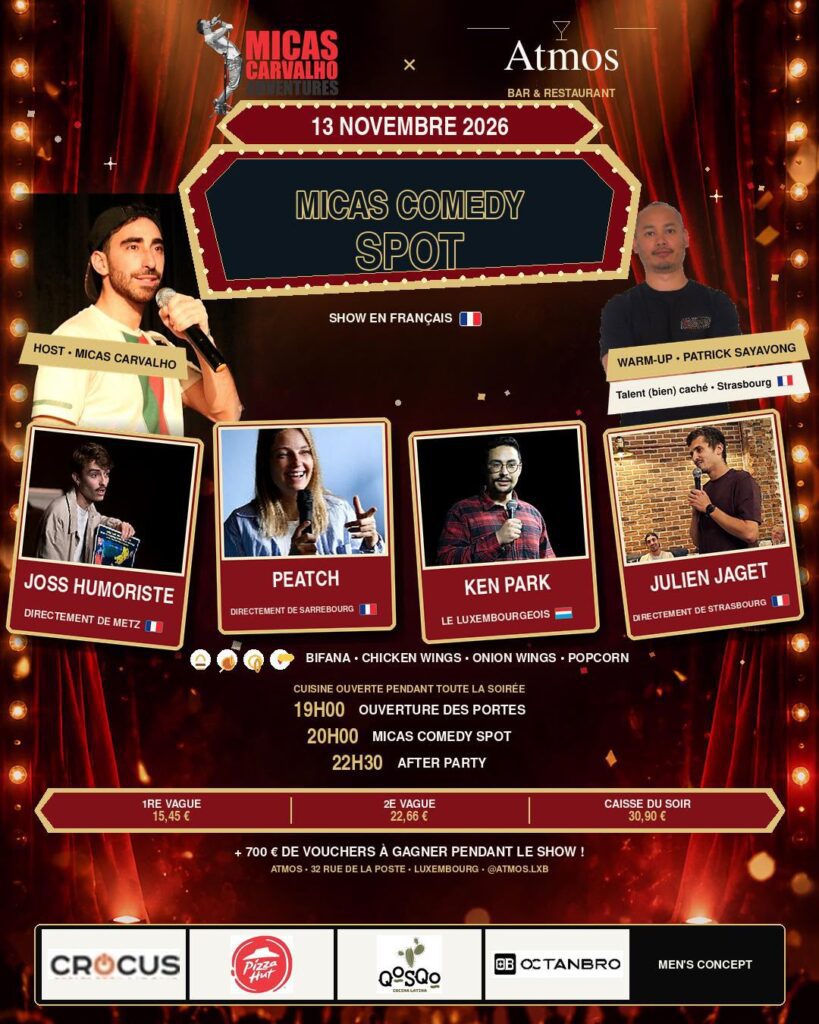 Noite de comédia promete gargalhadas